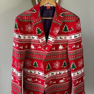 OppoSuits Red Christmas Suit